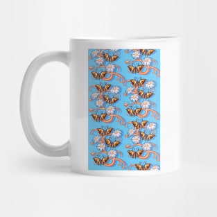 Flowers and Butterflies ver.3 Mug